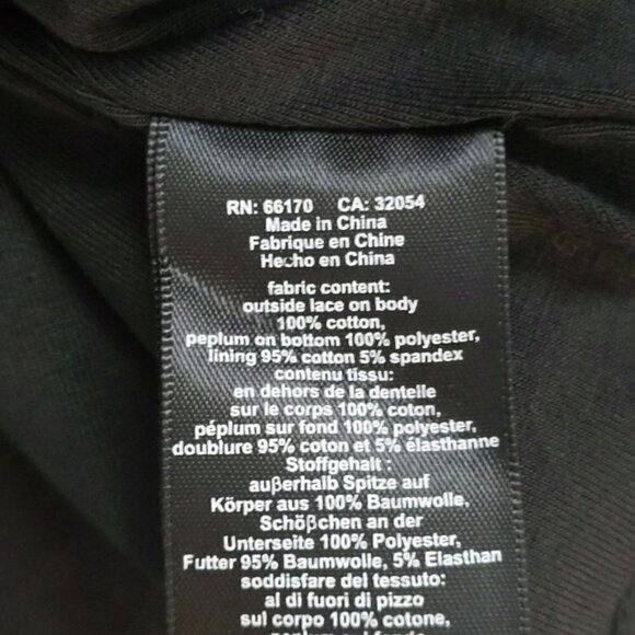 Anthropologie Black Crochet Zipper Blazer Jacket - Picture 2 of 4